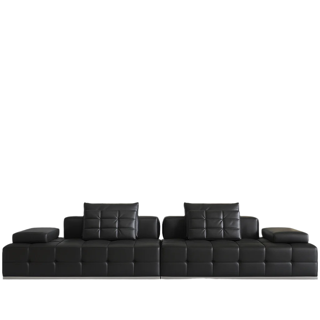 MODERNO 4-5 seater designer leather sofa