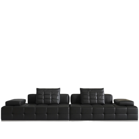MODERNO 4-5 seater designer leather sofa